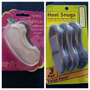 2 Packs Heel Grips New In Packaging